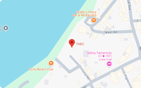 Tabú Location Map